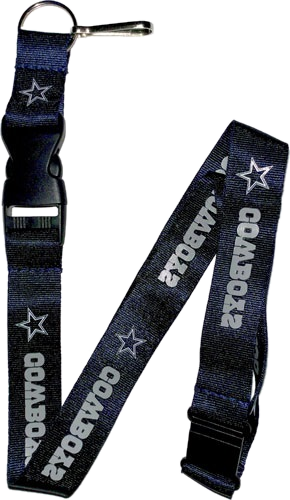 Dallas Cowboys Lanyard Blue